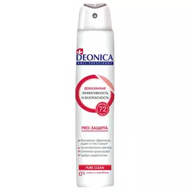 дезодорант женский DEONICA Pro-Защита, 200 мл, спрей