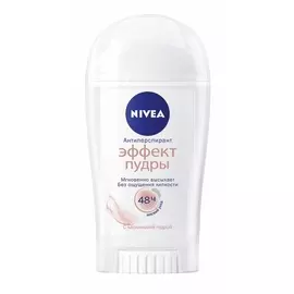 дезодорант женский NIVEA Эффект Пудры, 40 мл, стик