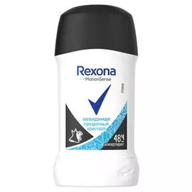 дезодорант женский REXONA Невидимая: Прозрачный кристалл, 45 мл, стик