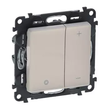 диммер Legrand 752562 Valena Life кнопочный IP20, слоновая кость