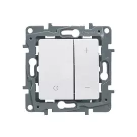 диммер нажимной LEGRAND Etika 400 Вт, белый