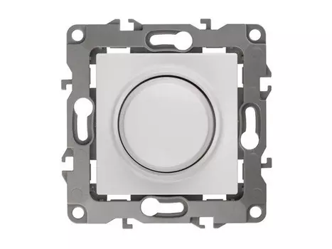 диммер поворотный ЭРА серия 12 400Вт белый