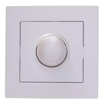 диммер поворотный LEZARD Vesna 1000Вт жемчужно-белый перламутр