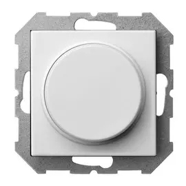 диммер поворотный LIREGUS Epsilon 400 Вт, белый