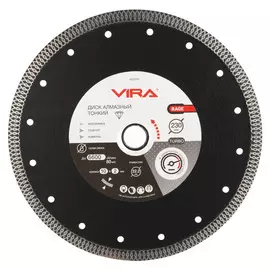 диск алмазный VIRA по керамограниту 230х22х2мм сплошной