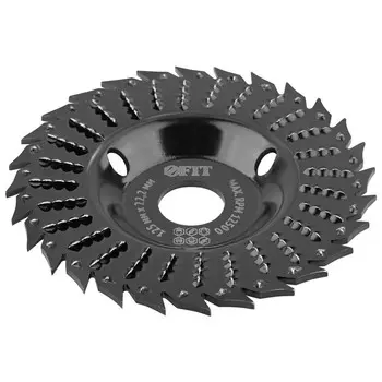 диск-фреза обдирочный FIT 22,2х125мм по дереву плоский грубая насечка