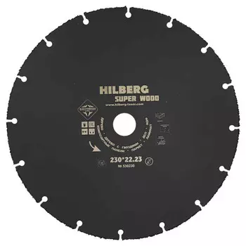 диск пильный HILBERG по дереву 230х22,2мм