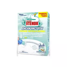 диски для унитаза ТУАЛЕТНЫЙ УТЕНОК Океанский Оазис 38г