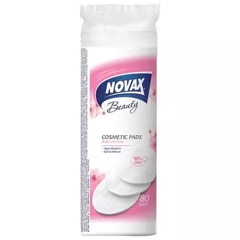 диски ватные NOVAX Beauty 80шт