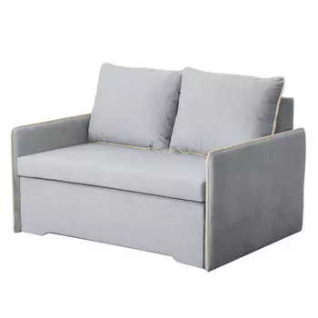 диван выкатной Фламинго 1290х880х740мм серый