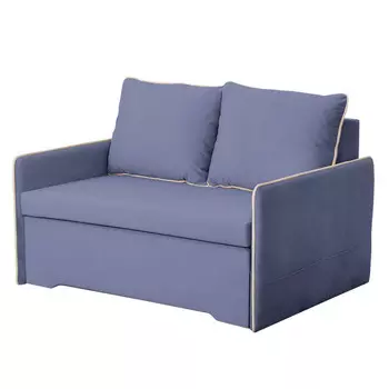 диван выкатной Фламинго 1290х880х740мм синий