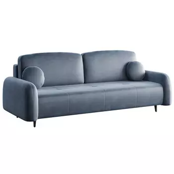 диван-кровать Монблан 2330х1060х960мм шенилл синий