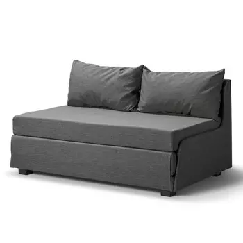 диван Милк 1230х730х1180мм темно-серый