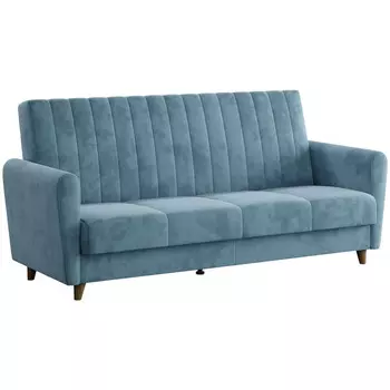 диван-книжка Монако 2190х995х1005мм синий