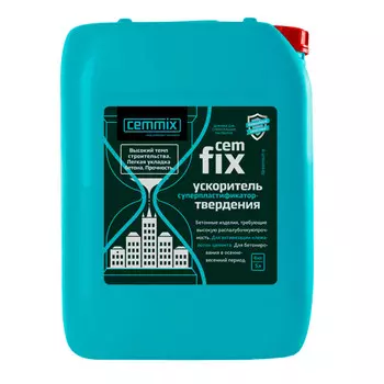 добавка для твердения Cemmix CemFix, 5 л