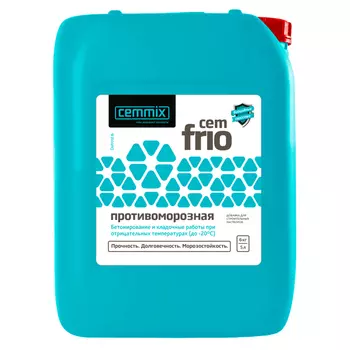 добавка противоморозная СemFrio 5л, арт.CEMP001