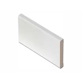 планка доборная VERDA белая 120мм лам.