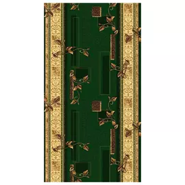 дорожка ковровая Capri 172/32 0,8м зеленая