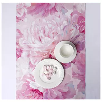 дорожка сервировочная STENOVA HOME Kamila 50х150см розовая, арт.712082