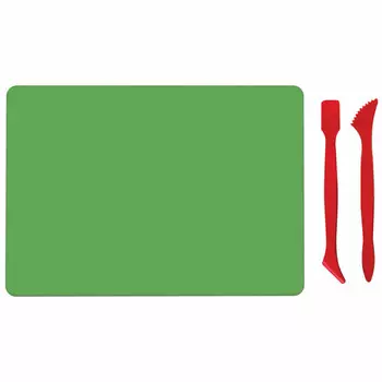 доска для лепки А5 ПИФАГОР зеленая 2 стека в комплекте