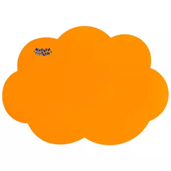 доска для лепки МУЛЬТИ-ПУЛЬТИ Облачко А5+ пластик оранжевый