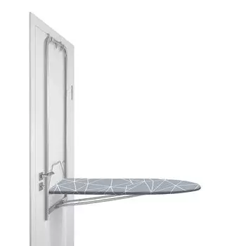 доска гладильная NIKA ДН1Т 107х29см ДСП навесная, откидной подутюжник, хлопок, тефлон