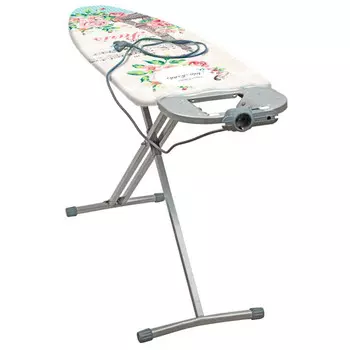 доска гладильная NIKA Nika-light 122х40см перфорированный лист розетка в ассортименте