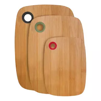 доска разделочная ATMOSPHERE Holiday Time 20х14,5х0,9см прямоугольная бамбук