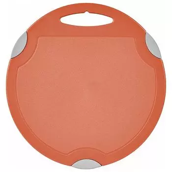 доска разделочная PLAST TEAM Люкс 27,5см круглая пластик корица