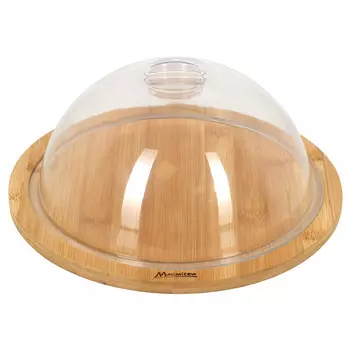 доска сервировочная MARMITON 25х10см с крышкой бамбук, пластик