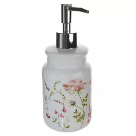 дозатор для жидкого мыла АКВАЛИИЯ Flowers керамика