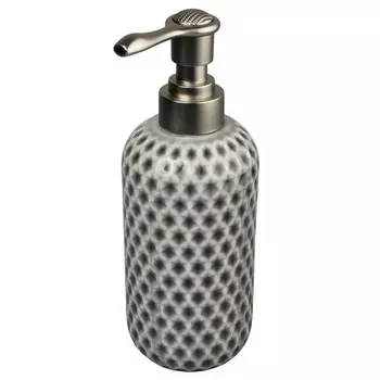 дозатор для жидкого мыла АКВАЛИНИЯ Magic керамика серый