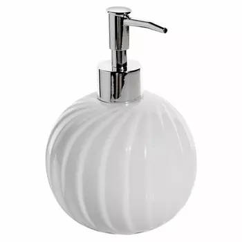 дозатор для жидкого мыла АКВАЛИНИЯ Меллоу керамика белый