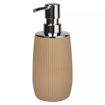 дозатор для жидкого мыла АКВАЛИНИЯ Mokko пластик бежевый