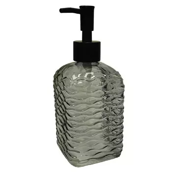 дозатор для жидкого мыла АКВАЛИНИЯ Wave стекло дымчатый