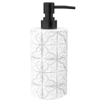 дозатор для жидкого мыла FORA PATCHWORK полирезин белый