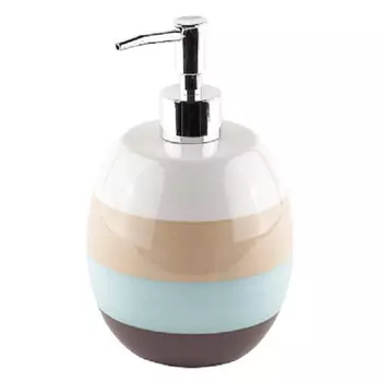 дозатор для жидкого мыла KATY керамика полосы