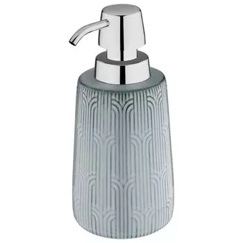 дозатор для жидкого мыла LEONORD Rome керамика серый