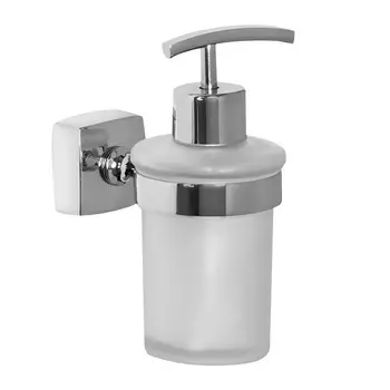 дозатор для жидкого мыла LOTTI Venezia матовое стекло