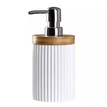 дозатор для жидкого мыла RIDDER Bailey полирезин белый