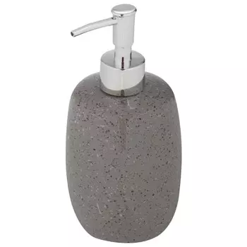 дозатор для жидкого мыла РЫЖИЙ КОТ Пастель керамика серый