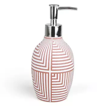 дозатор для жидкого мыла VITARTA Abstraction полирезин кирпичный