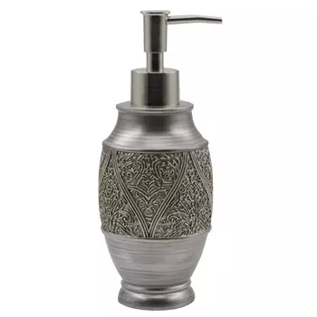 дозатор для жидкого мыла VITARTA Antique полирезин пластик серебро