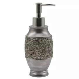 дозатор для жидкого мыла VITARTA Antique полирезин пластик серебро