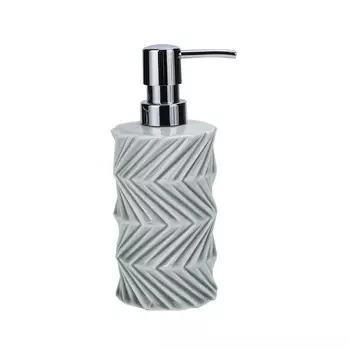 дозатор для жидкого мыла VITARTA Geometry керамика серый