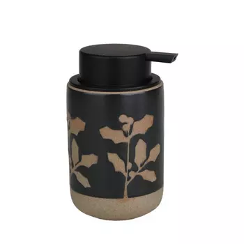 дозатор для жидкого мыла VITARTA Malle керамика черный