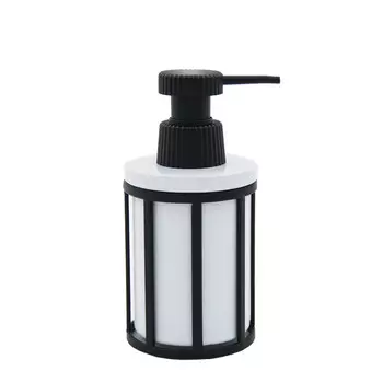 дозатор для жидкого мыла VITARTA Metal black керамика белый