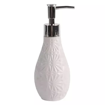 дозатор для жидкого мыла VITARTA Motive керамика пластик белый