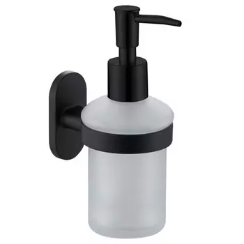 дозатор для жидкого мыла VITARTA Selena цинк/хром матовый черный