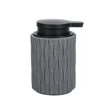 дозатор для жидкого мыла VITARTA Velvet wave полирезин серый